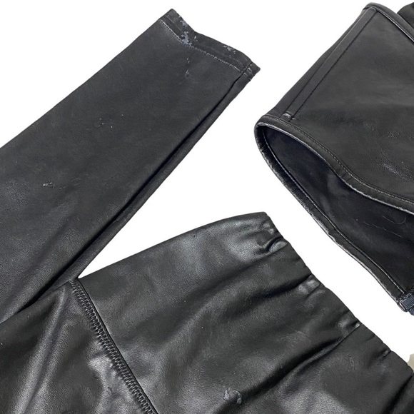 WILFRED Upcycled Daria Pant Vegan Leather Leggings - Picture 10 of 16